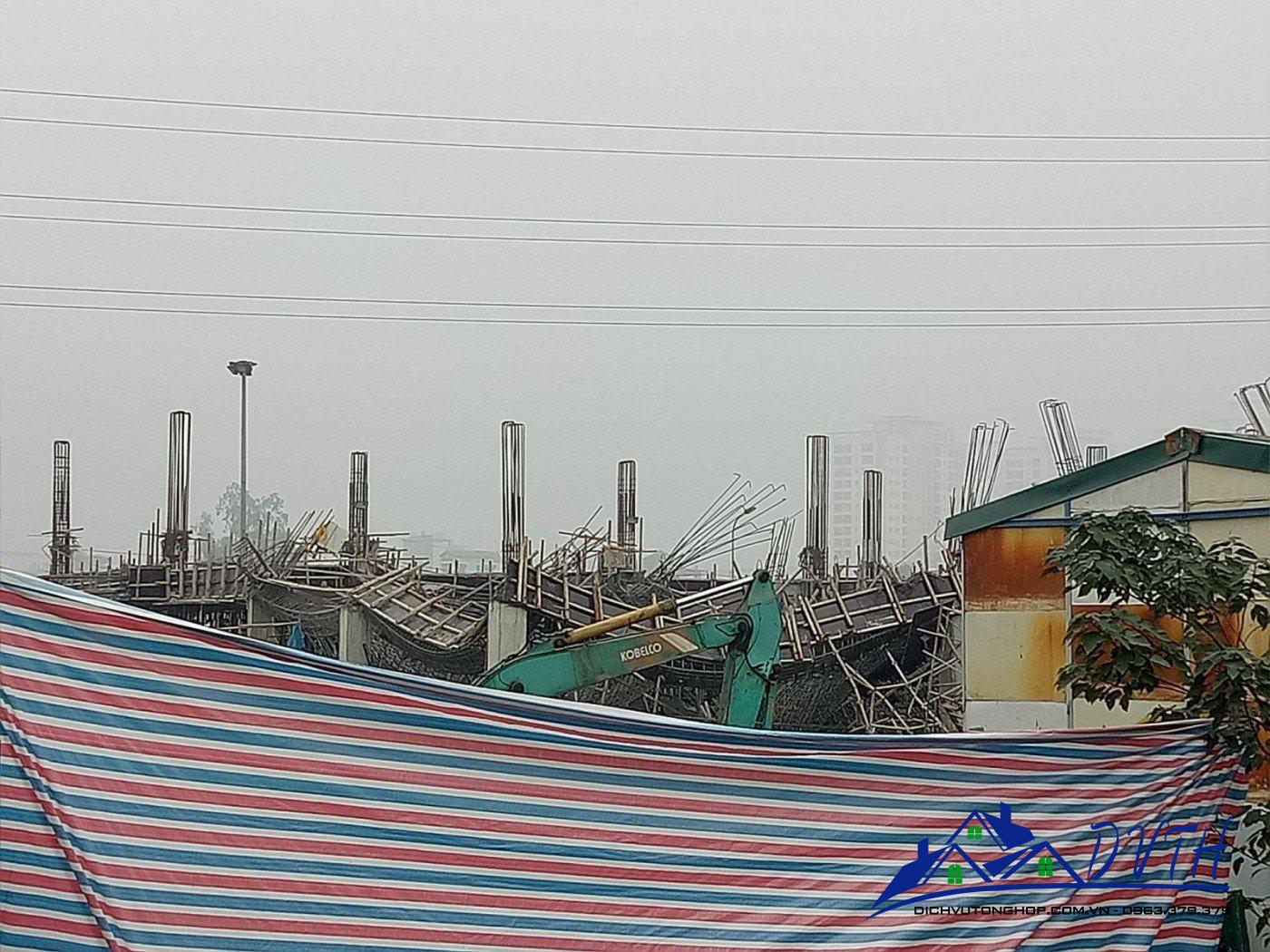 Bạt nhựa xanh cam tại Kon Tum